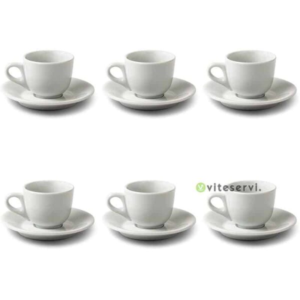 Set de 06 Tasses et 06 sous tasses en céramiques