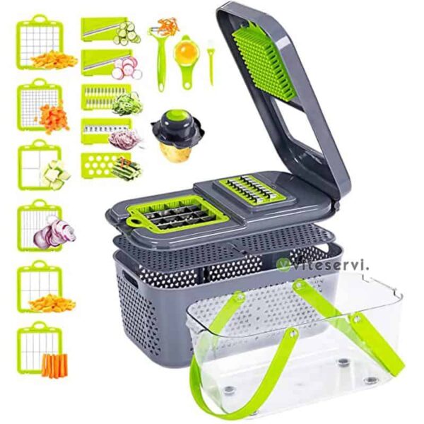 Nicer dicer Découpe légumes 22 en 1