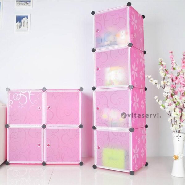 Armoire en plastique DIY 03 niveaux