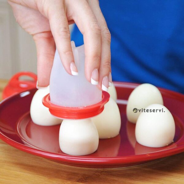 Eggboil - 6 Cuiseurs d’œuf en Silicone