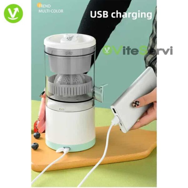 Extracteur de Jus Sans Fil Portable Rechargeable par USB