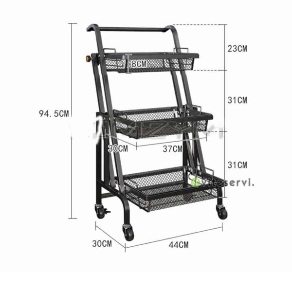 Étagère rotative à 360 degrés à roulette, panier de rangement multifonctionnel pour légumes et fruits