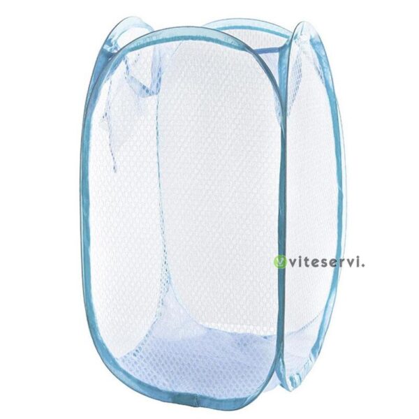 Panier pliable en nylon pour linges sales