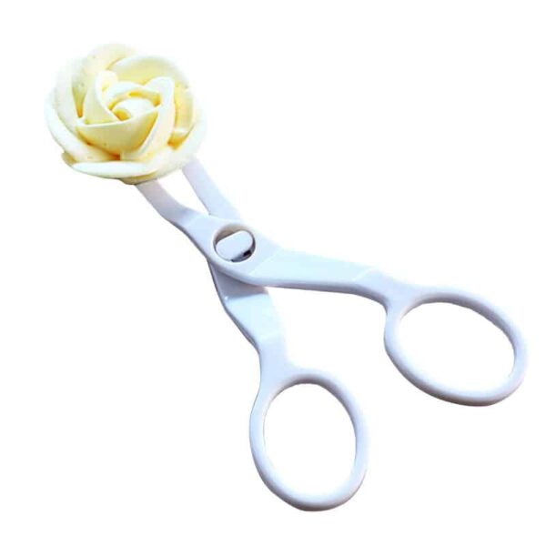 Ciseaux à fleurs pour pâtisserie, transfert de crème glacée, outils de modélisation de gâteau fondant, outil de décalage de décoration de gâteau