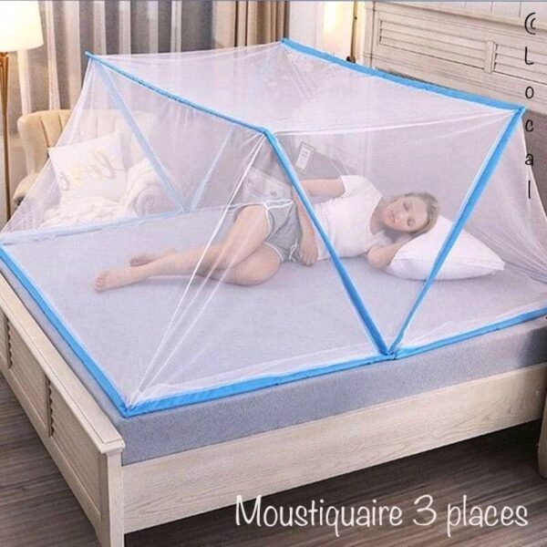 Moustiquaire pliable 3 places