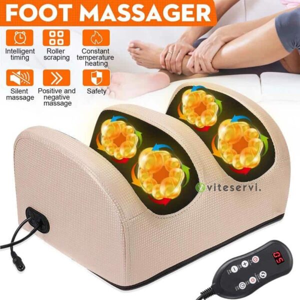Appareil électrique de Massage des pieds et de thérapie par chauffage