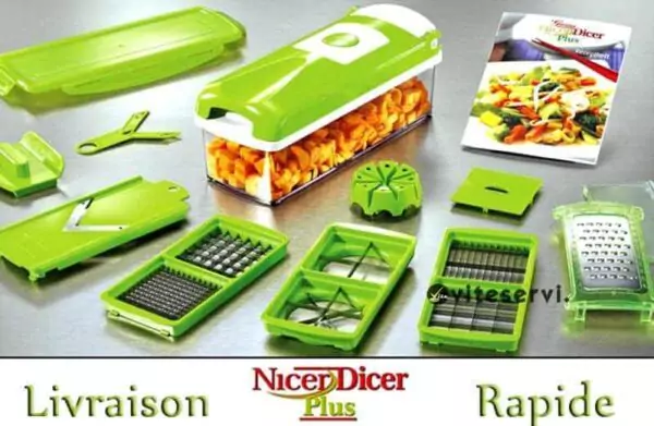 Nicer Dicer Plus Original Découpeuse de Fruit-légumes