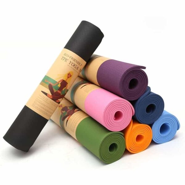 Tapis de yoga Pilates avec sangle