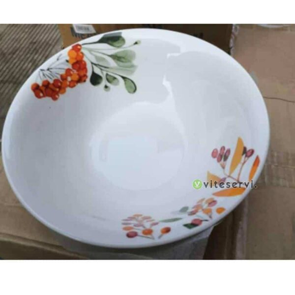 Set de 06 assiettes creux fleuris de qualités