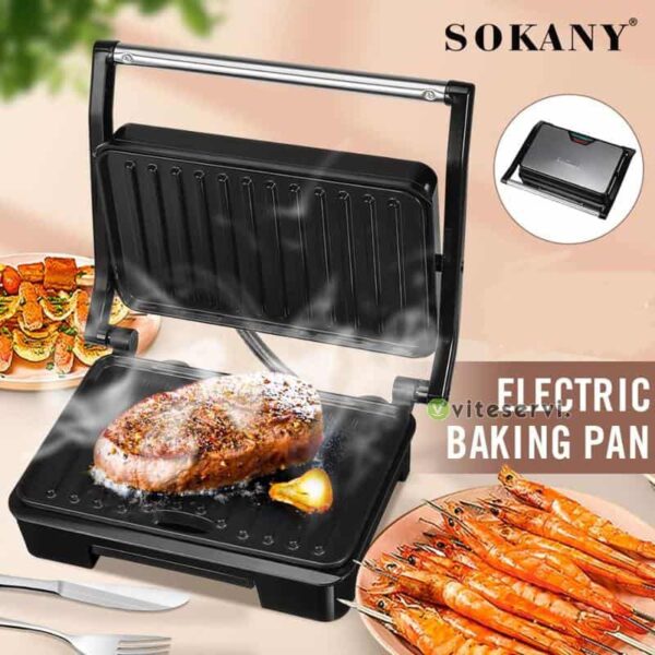 Panini Sandwich Maker SOKANY SK-220 1200W