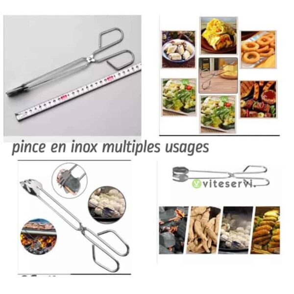 Pince de cuisine multifonction