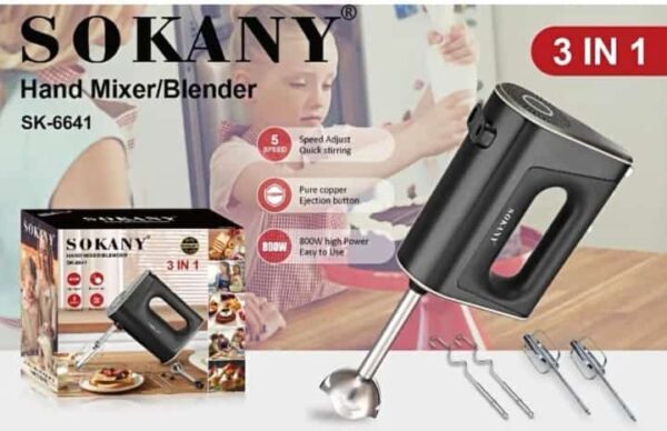 Sokany mixeur blender sk6641