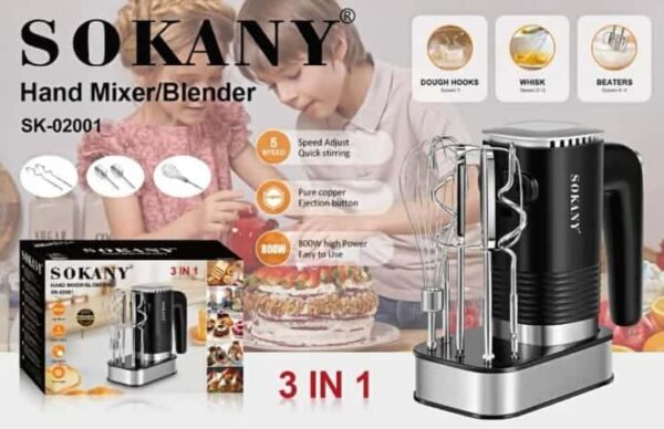 Sokany - Mixeur blender portable 800w SK-02001