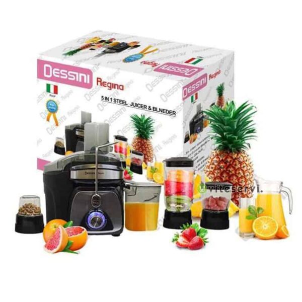 Extracteur de jus et moulinette 5 en 1 DESSINI