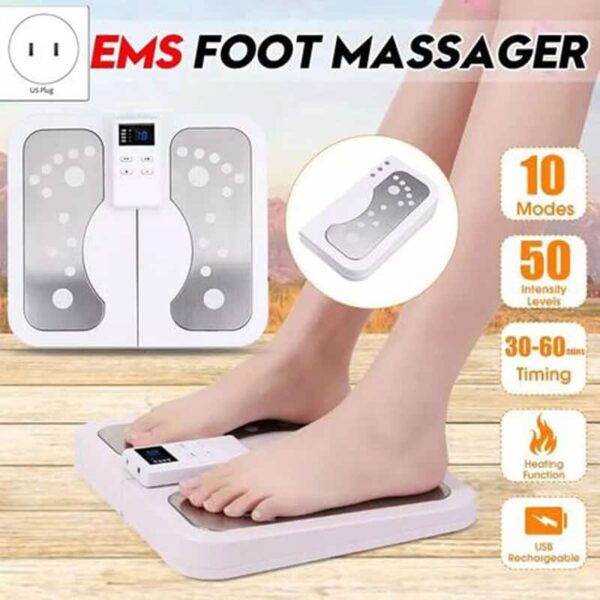 Electrostimulateur pour massage approfondi des pieds EMS santé Pur