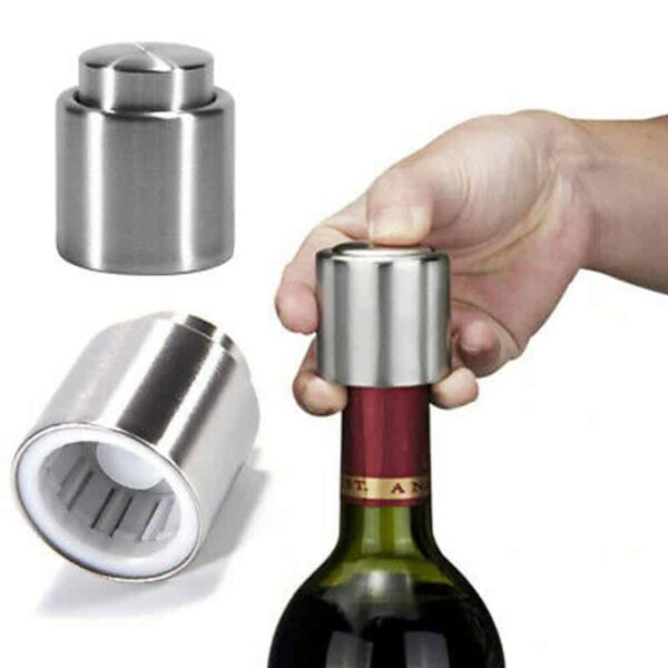 Couvre-bouchons en acier inoxydable pour vin rouge, outils de Bar, couvercle de bouteille,