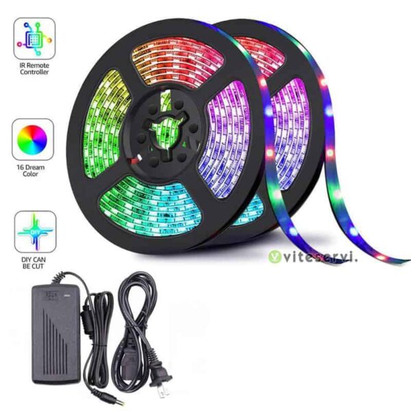 Ruban Led Multicolore 5m pour la décoration