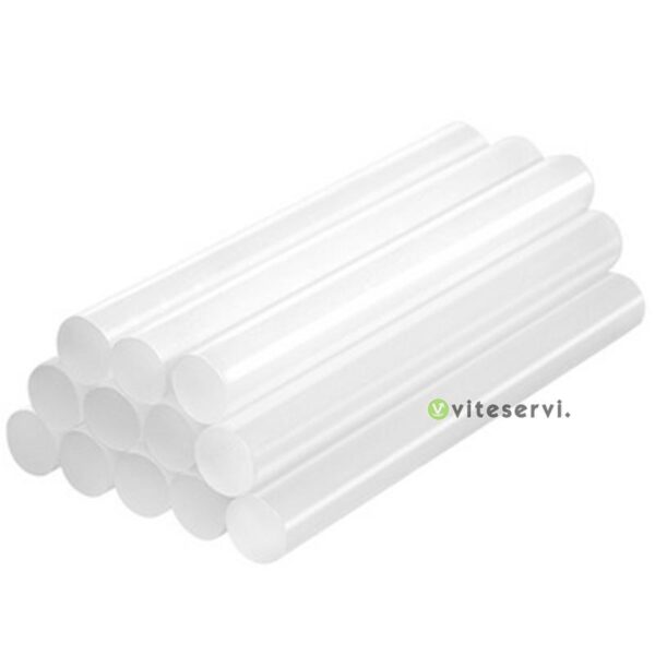 Set de 12 bâtons de colle transparente pour grand pistolet à colle