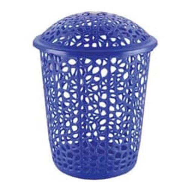 Panier en plastique à couvercle