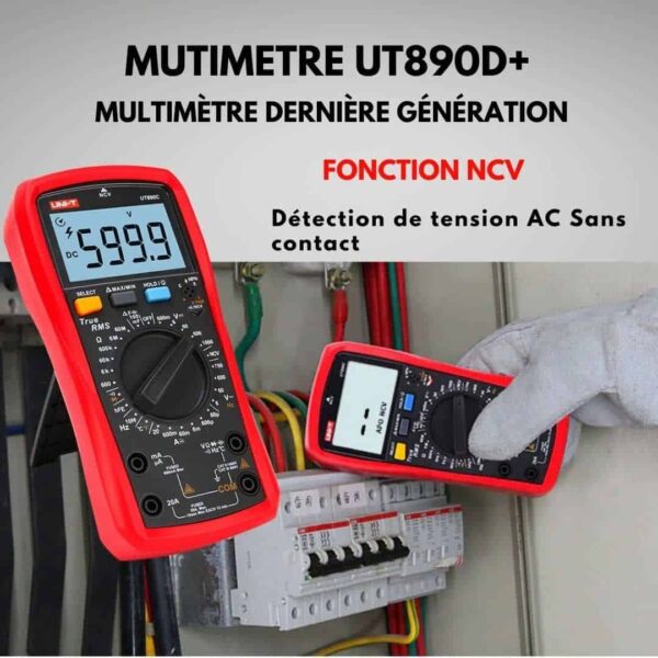 Multimètre UT 890D+