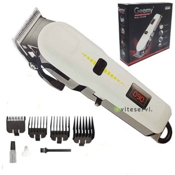 Tondeuse professionnelle rechargeable Geemy GM-6008