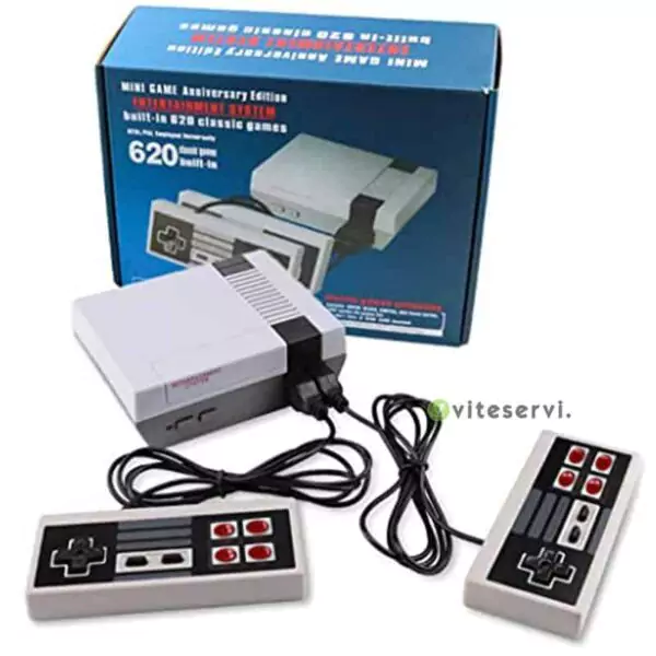 Mini console de 620 jeux classiques