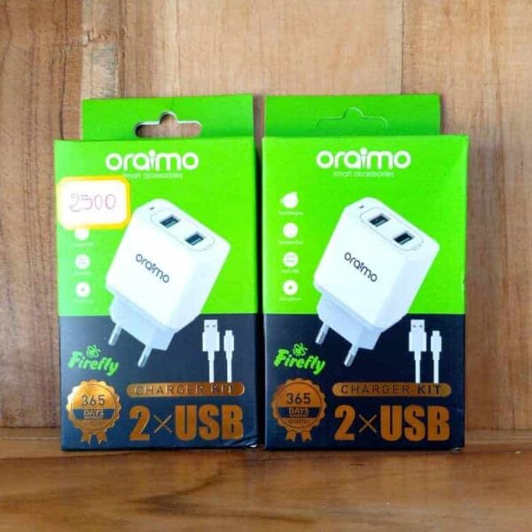 Chargeur complet Oraimo, Blanc