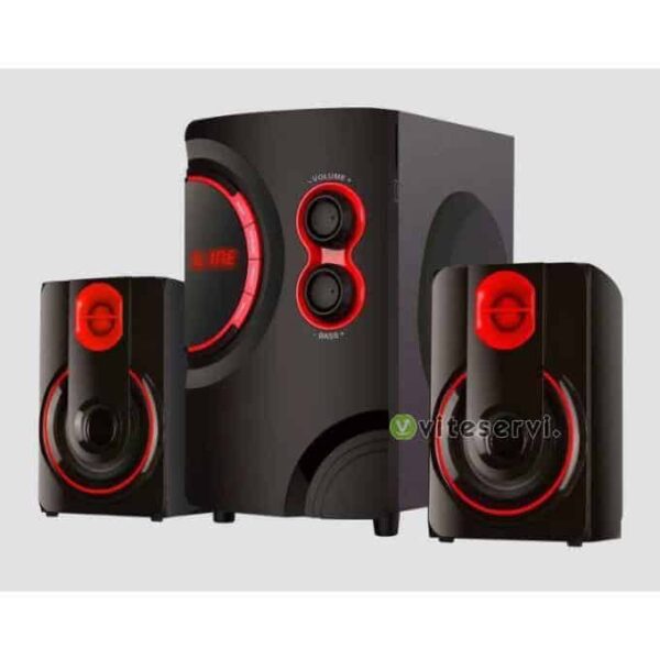 Woofer LEADDER SP-230 Home cinema 3en1 Bluetooth USB Radio Carte SD FM