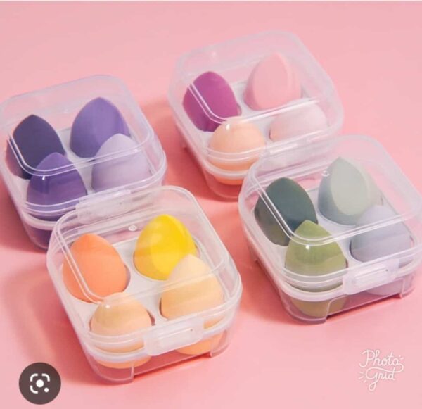 Pack de 4 blender pour maquillage