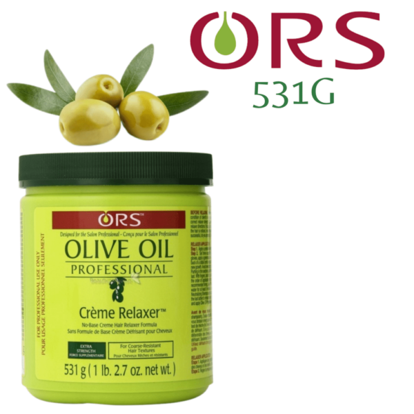 Crème relaxer mayonnaise Olivie oil pour un traitement de cheveux