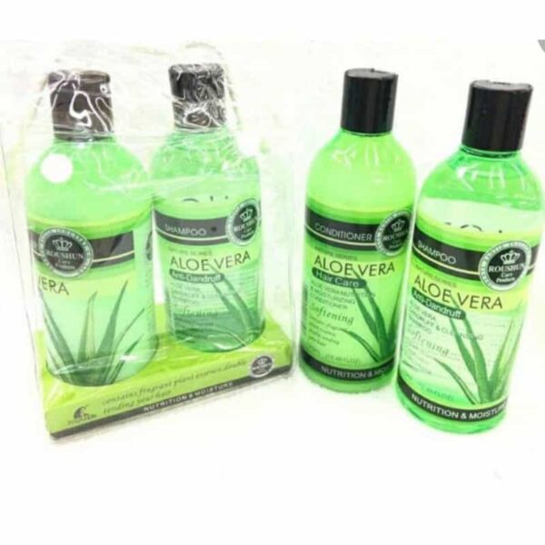 Pack shampoing et basam à base d'aloe verra