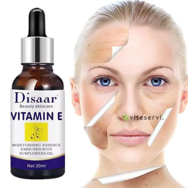 Disaar vitamine E Sérum Facial éclaircissant contre les rougeurs les tâches