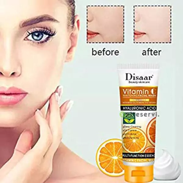 Disaar vitamine C nettoyant Facial éclaircissant contre les rougeurs les tâches