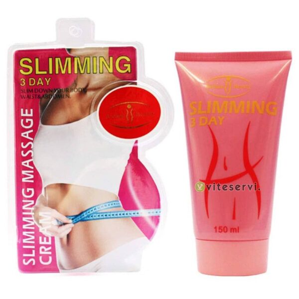 Slimming crème massage dégressive du ventre