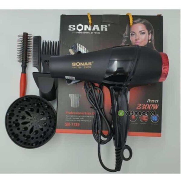 Séche cheveux professionnel SONAR SN-7729 2300W
