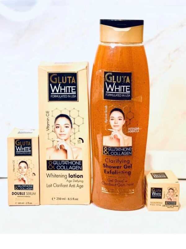 Gamme GLUTA WHITE pour avoir un teint blanchissant