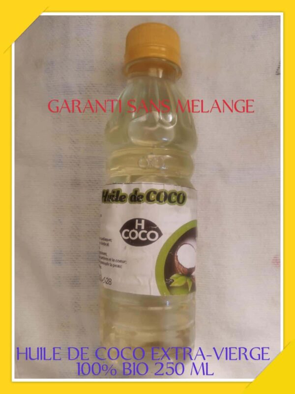 HUILE DE COCO EXTRA-VIERGE 100% BIO 250 ML