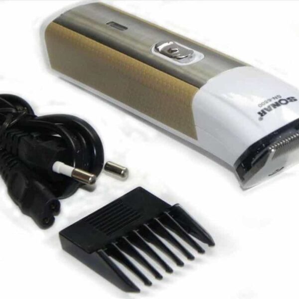 Rasoir rechargeable SONAR pour cheveux, barbe, moustache et autres