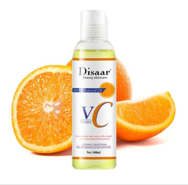 Vitamine C huile pour un visage et corps plus lisse et éclatant