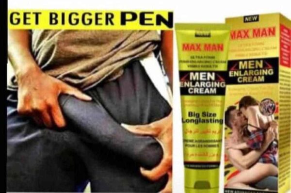 Maxman Creme jaune est un drop sex pour augmenter votre libido et une durabilité sexuelle