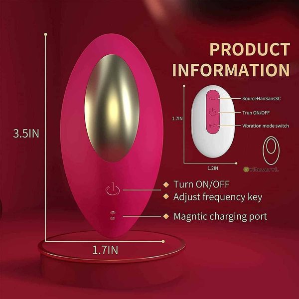 Culotte vibrante stimulateur du point G