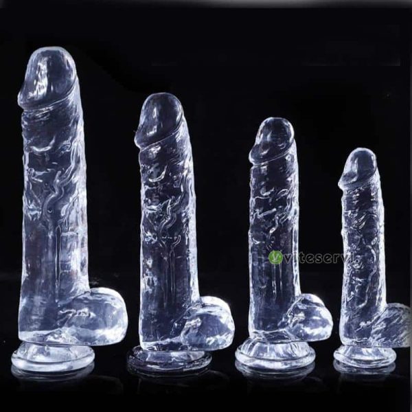 Sextoys pénis transparents jouets sexuels